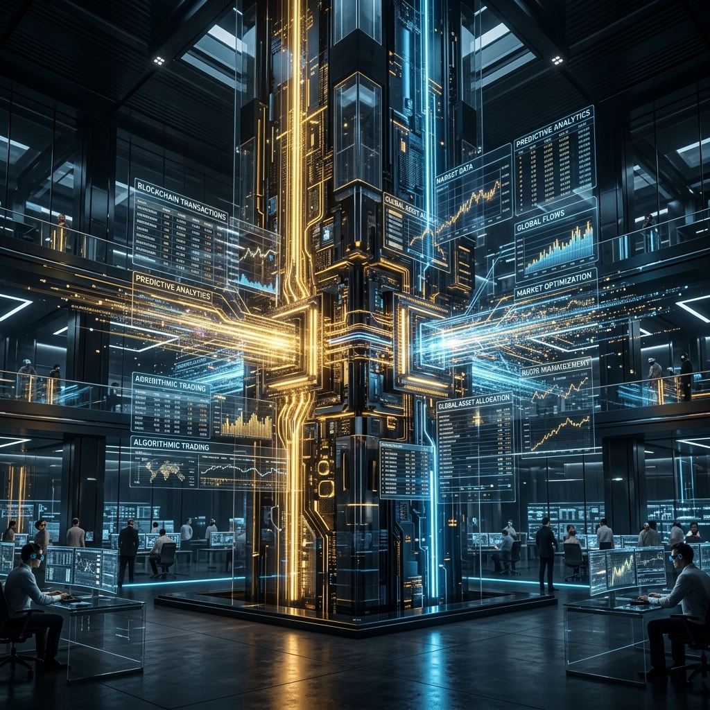 Futuristic AI Core